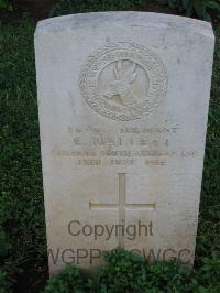 Dar Es Salaam War Cemetery - Mallett, G